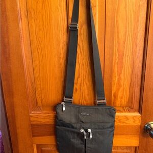 Baggallini Gray Crossbody Bag with Adjustable Straps
